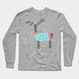 Winter Reindeer Long Sleeve T-Shirt